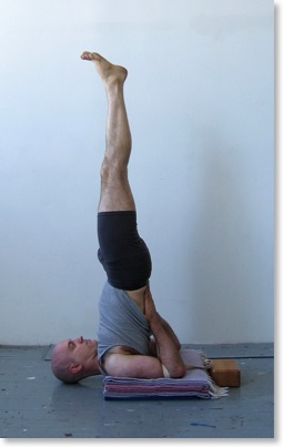 Yoga pose to get glowing skin –  Sarvanga