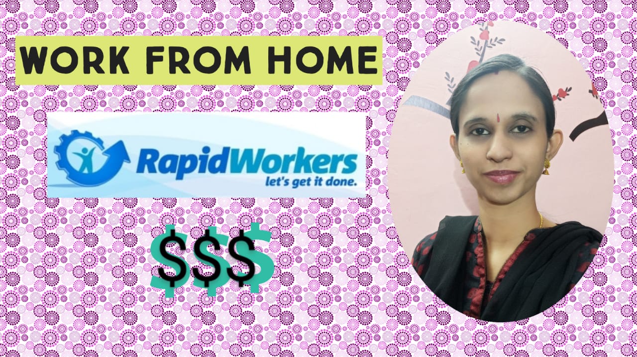 Earn money from home through Rapidworkers.com
